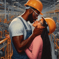 Couple Love GIF by NoireSTEMinist
