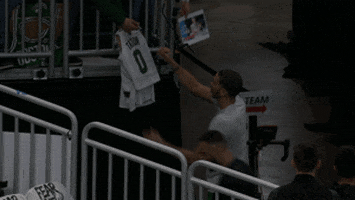 Signing Lets Go GIF by NBA