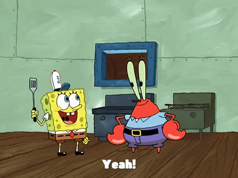 excited season 4 GIF by SpongeBob SquarePants