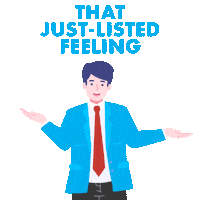 Feeling Real Estate Sticker by bluemarlinRE