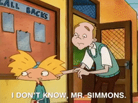 hey arnold nicksplat GIF
