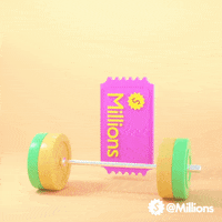 Olympics Muscles GIF by Millions