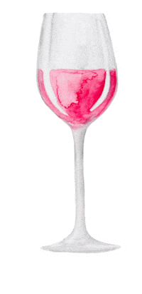 Red Wine Drinking Sticker by Color Snack Creative Studio