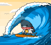 Surfing Barrell GIF by A Good Doctor Studio