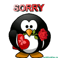 Sorry I Love You Sticker by echilibrultau