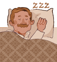 Tired John Watson Sticker