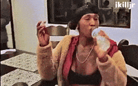 Instagram Drinking GIF