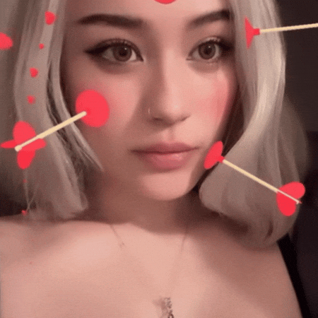 Staring Cute Girl GIF