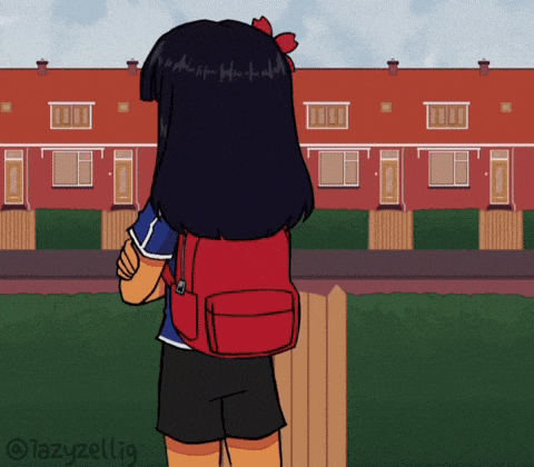 Ongezellig Eiko GIF