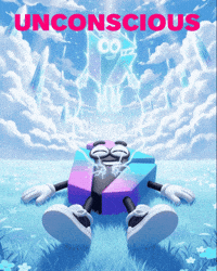 Exhausted Emoji Gif GIF by IDX Solana