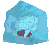 Art Ice Sticker by badblueprints