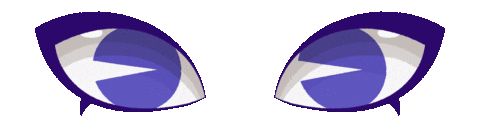thepbcninja giphyupload anime kawaii eyes Sticker