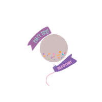 Balloon Sticker by Petalier