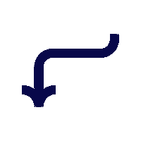 Sasar_es brand curva sasar flecha i Sticker