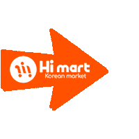 Swipe Orange Sticker by Himart_Koreanmarket