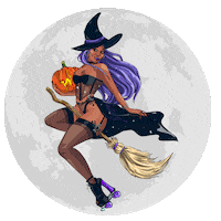 Halloween Flying Sticker by wazzupcatita