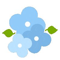 Hydrangea Sticker by Shorelines Illustrated