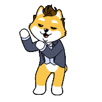 Happy Dance Sticker by Dogelon Mars