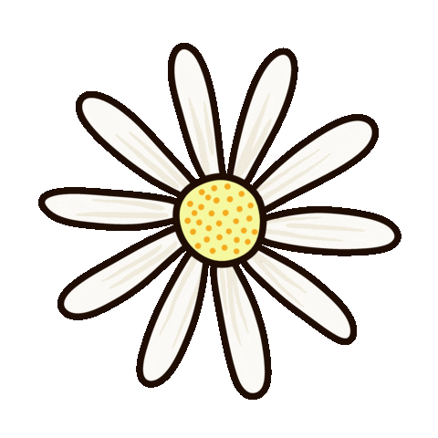 Flower Daisy Sticker by Utah State Dining