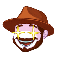 Starry Eyed Wow Sticker by Just  Dance