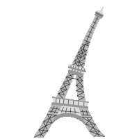 Eiffel Tower Paris Sticker by Omoda
