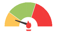 Heating Up On Fire Sticker by Flame Broiler