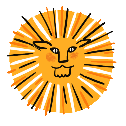 Lion Leon Sticker