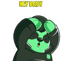 Hey Baby Hello Sticker by SuperVerse
