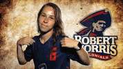 women's soccer GIF by Robert Morris University Athletics
