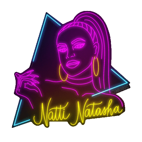 natti natasha dale play Sticker by Apple Music
