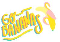 Bananas Banano Sticker by Perezópolis