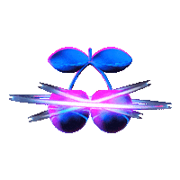 space neon Sticker by Pacha Official