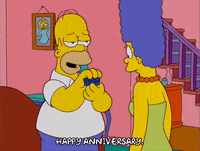 happy homer simpson GIF