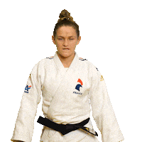En Garde Chloe Sticker by France Judo