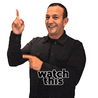 Kijk Watch This Sticker by Najib Amhali