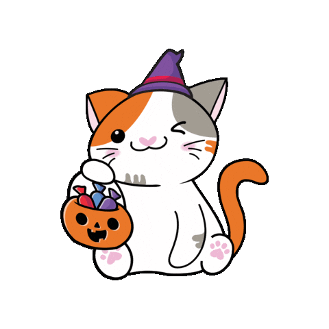 Trick-Or-Treat Halloween Sticker by Petique, Inc.