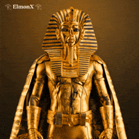 Ancient Egypt Gold GIF by ElmonX