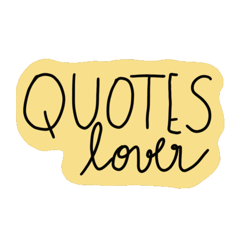 Lover Citations Sticker