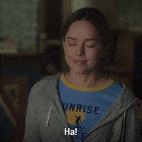 Allison Miller Laughing GIF by ABC Network