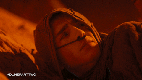 Dune Movie Hush GIF by Warner Bros. Pictures