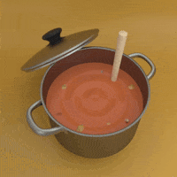 renrenhello surprise bread curry GIF