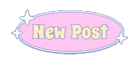New Post Sticker