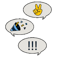 Dragons Celebrating Sticker by Drexel University