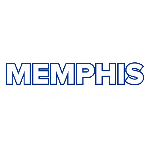Memphis Tigers Sticker by University of Memphis