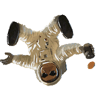 Beer Space Sticker by Piggy