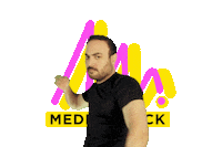 Fight Kick Sticker by MediaAttack