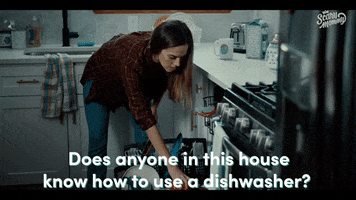 scarymommy parenting chores dishwasher scary mommy GIF