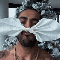 Wink Funny Christmas GIF