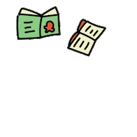 lapsicope books nina libros niños Sticker