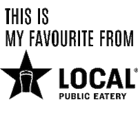 Favourite Thing Sticker by LOCAL Public Eatery